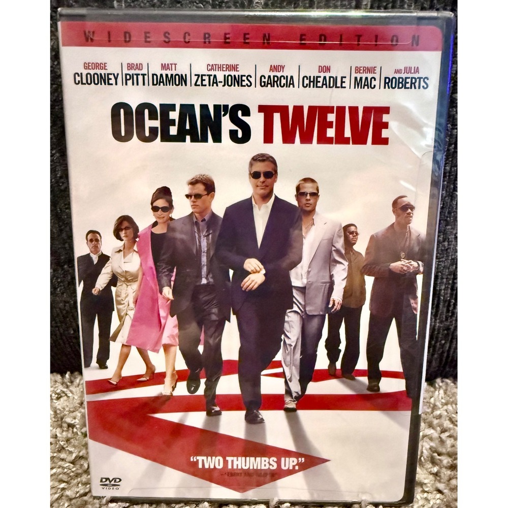 Warner Bros Ocean's Twelve DVD Excellent Widescreen